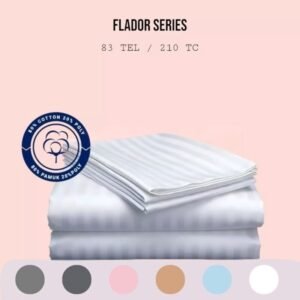 Flador Series 83 Tel Sateen Stripe Duvet Cover – 0 Cotton