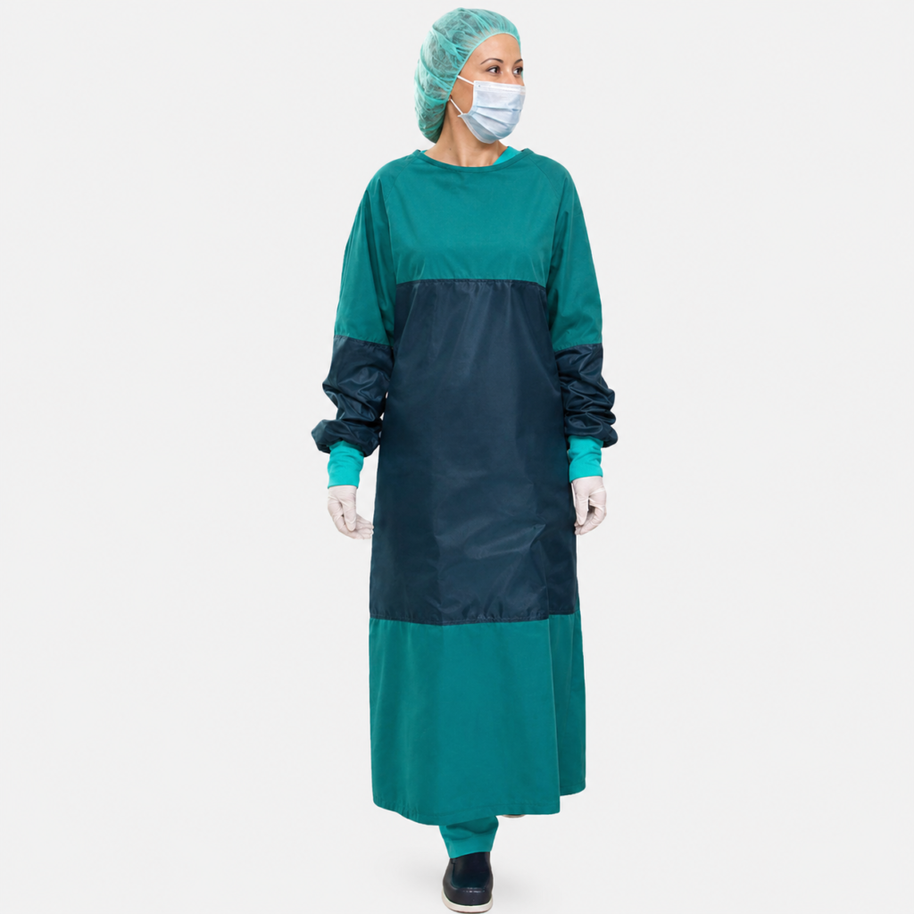 Protective Operating Gown Polycotton Impertex Protection