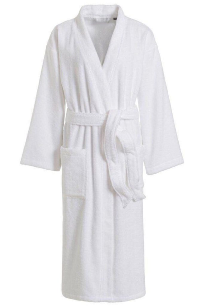 Terry Shawl-Collar Hotel Bathrobe