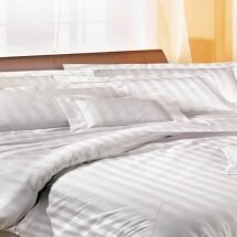 Keshi Striped Sateen Bedding Set