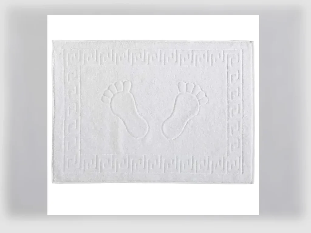 Hotel Footprint Bath Mat 180 g/pc — Textile Project Supply