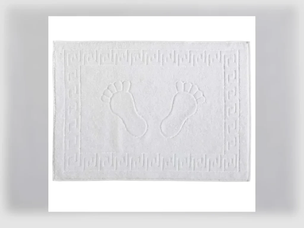 Hotel Footprint Bath Mat 250 g/pc — Textile Project Supply