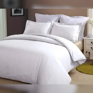 Oxford Pillowcase 83 TC Plain Sateen White 60x80