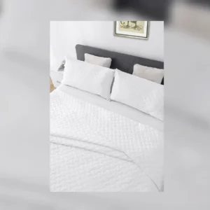 Single Waffle Large Check Pattern 160x230