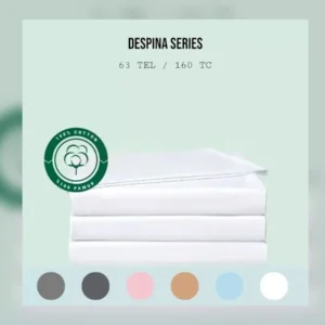 Despina Collection 63 TC Duvet Cover Set – 100% Cotton