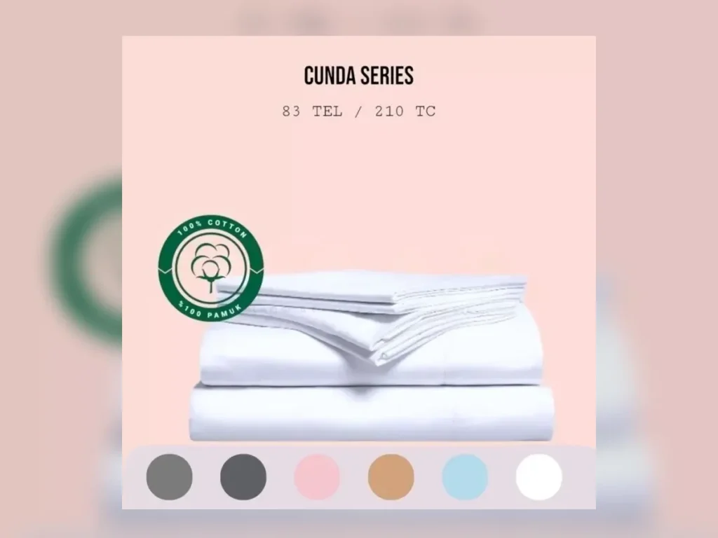 Cunda Collection 83 TC Plain Sateen Duvet Cover Set – 100% Cotton – Model 02 — Textile Project Supply