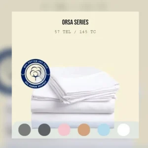 Orsa Collection 57 TC Duvet Cover – 80% Cotton 20% Poly