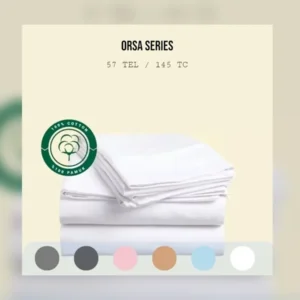 Orsa Collection 57 TC Duvet Cover – 100% Cotton