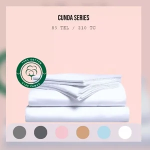 Cunda Collection 83 TC Sateen Duvet Cover – 100% Cotton