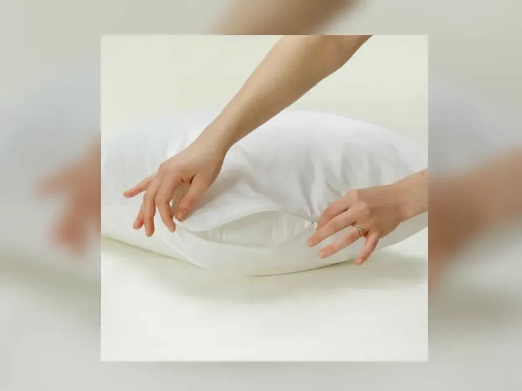 Zipped Waterproof Pillow Protector — Textile Project Supply