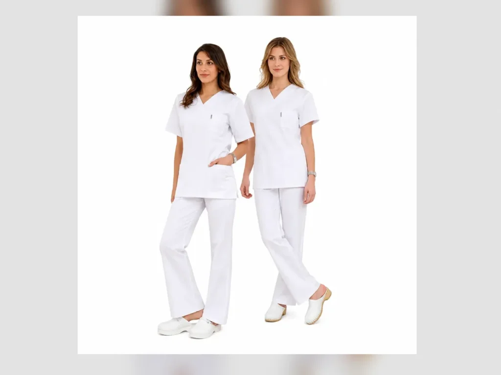 Women's Alpaca-Fabric Doctor Coat Set — Textile Project Supply