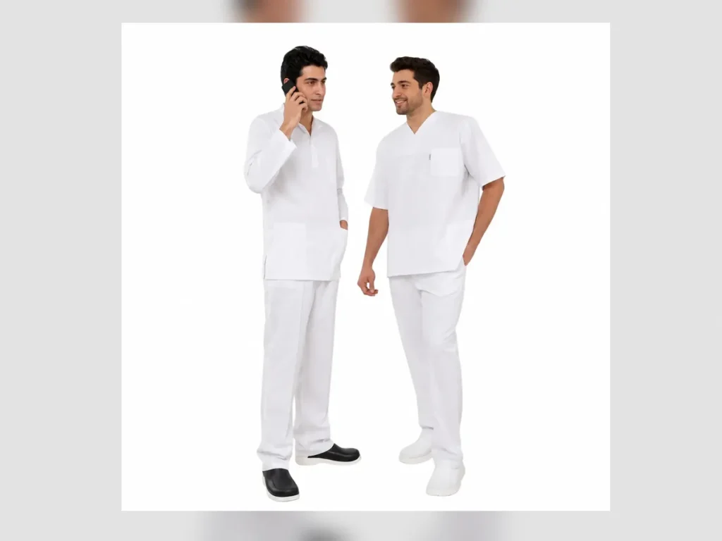 Men's Alpaca-Fabric Doctor Coat Set – Shawl Collar — Textile Project Supply