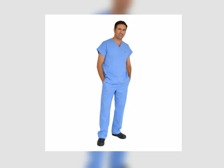 Batwing-Sleeve Surgical Uniform – Model 01