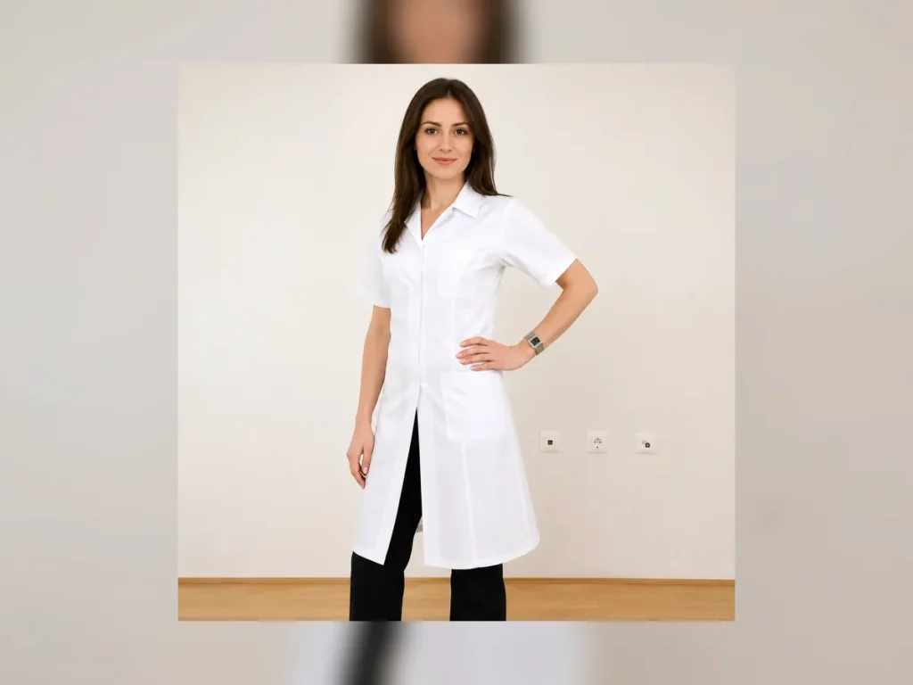 Women's Doctor Coat – Model 01 — Textile Project Supply
