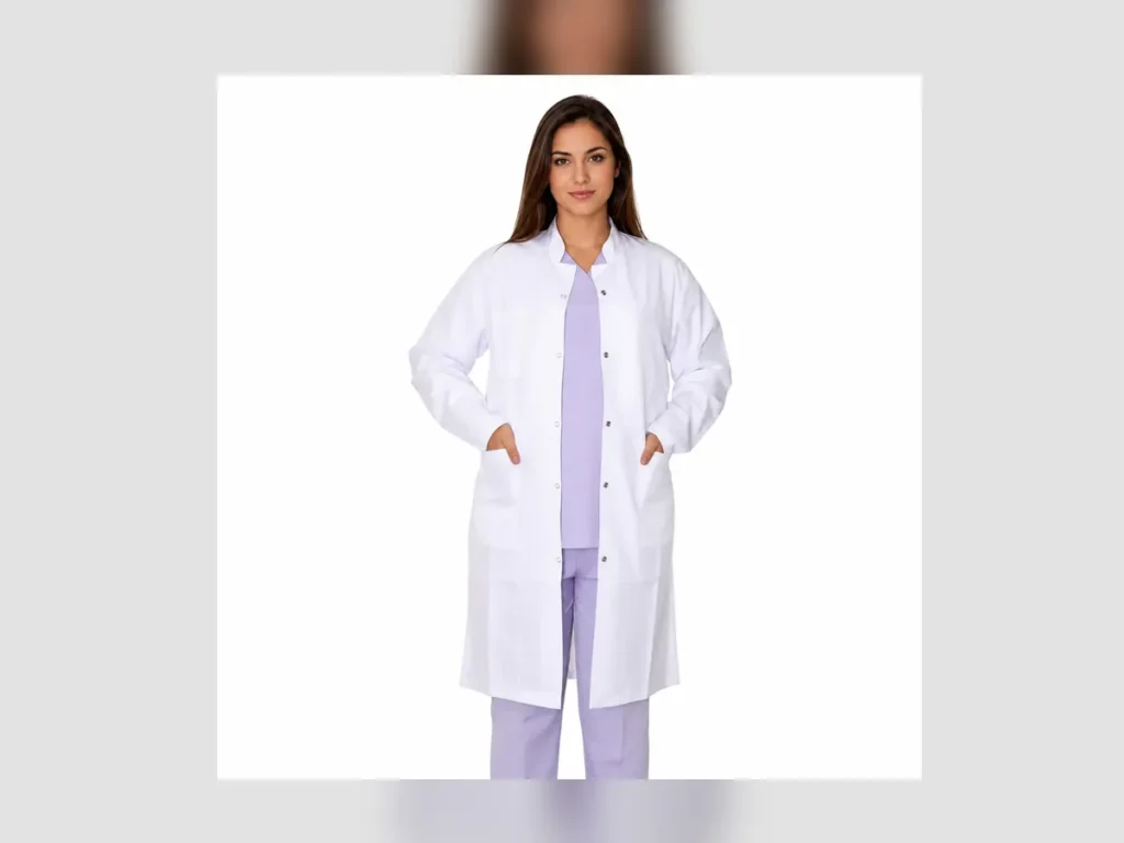 Women's Doctor Coat – Model 03 — Textile Project Supply