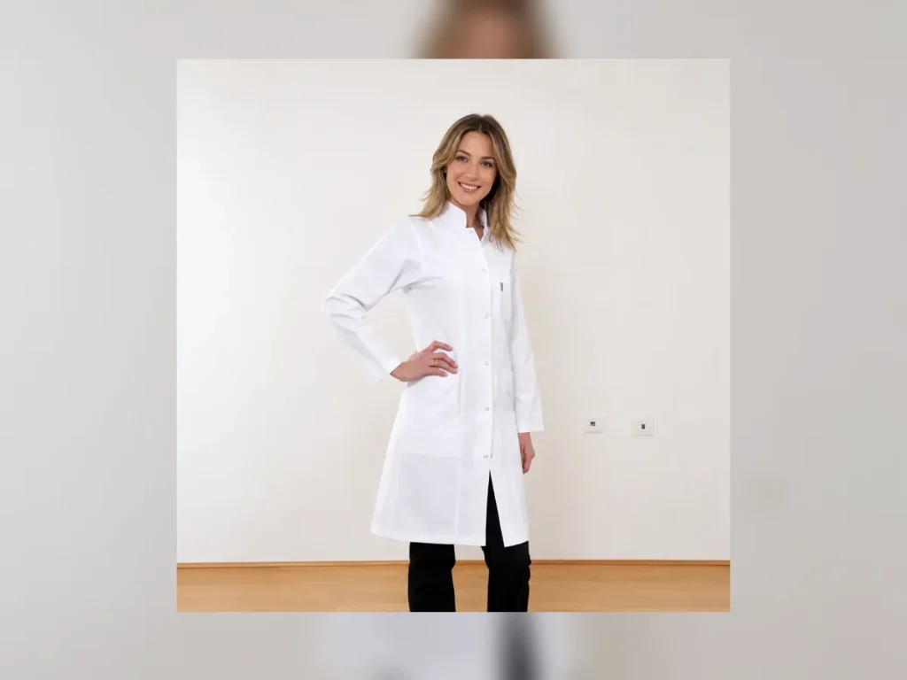Women's Doctor Coat – Model 04 — Textile Project Supply