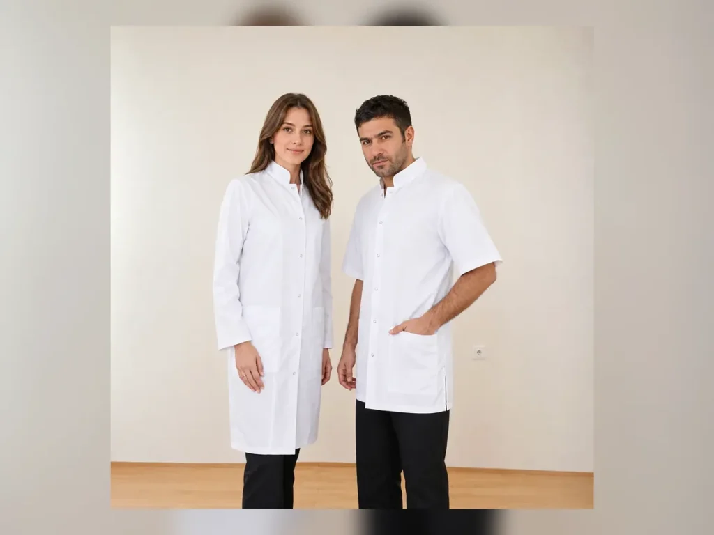Women's Doctor Coat – Model 05 — Textile Project Supply
