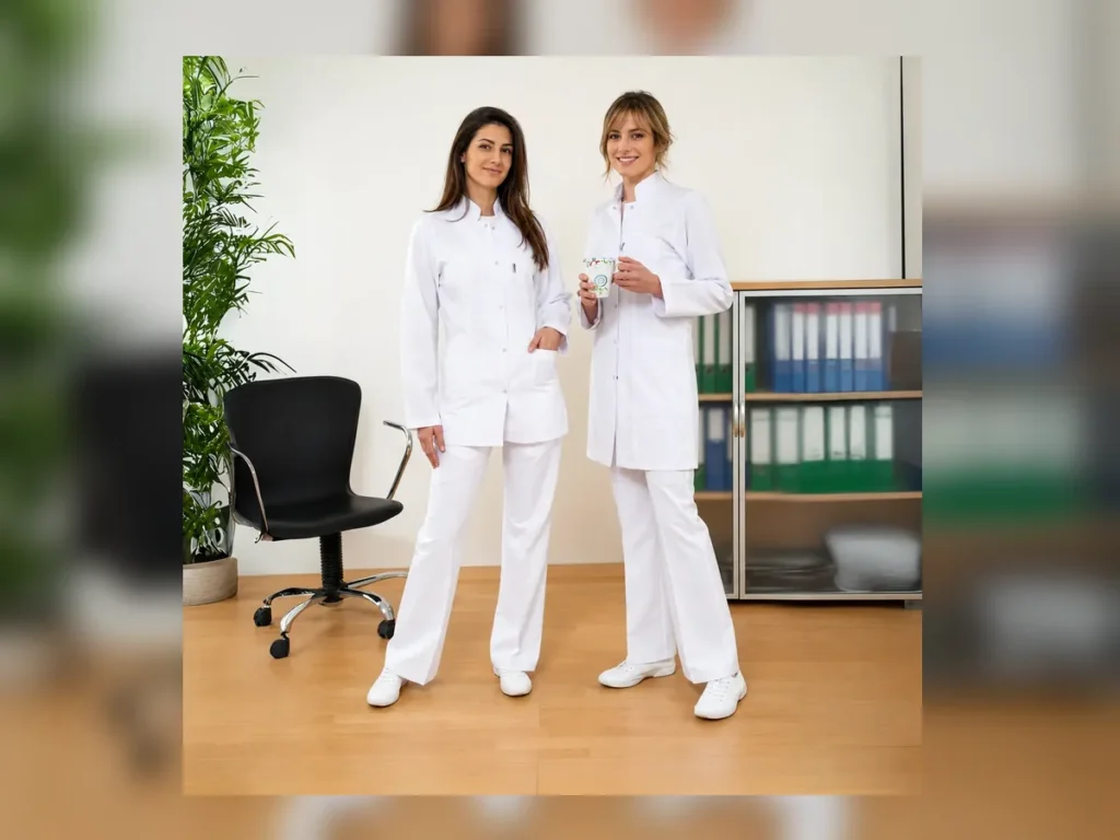 Women's Doctor Coat – Model 07 — Textile Project Supply