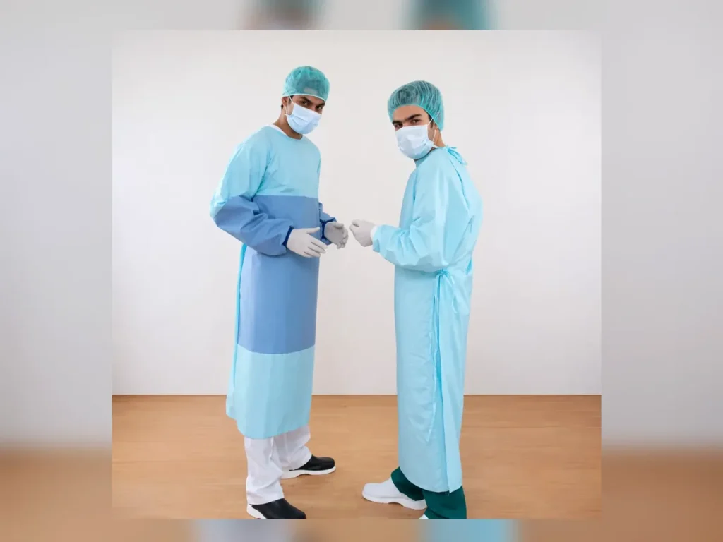 Reusable Antistatic Surgical Shirt – Model 02 — Textile Project Supply