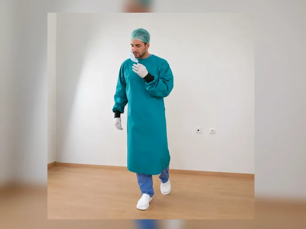 Reusable Linen Protective Surgical Gown — Textile Project Supply