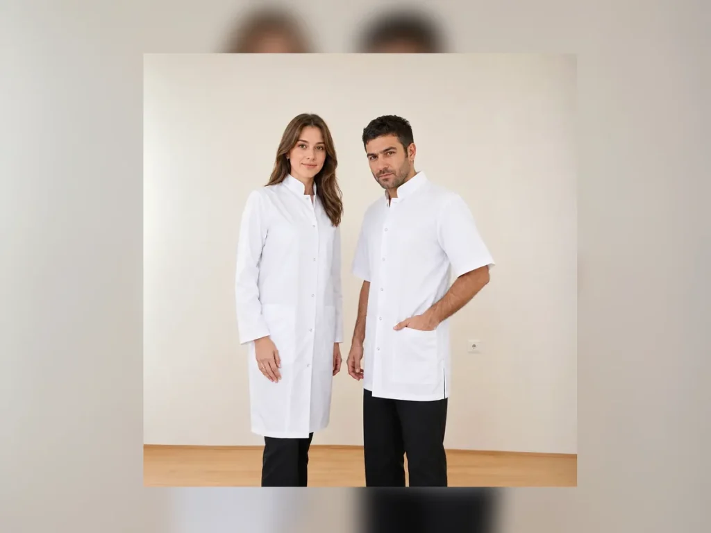 Men's Doctor Coat – Model 01 — Textile Project Supply