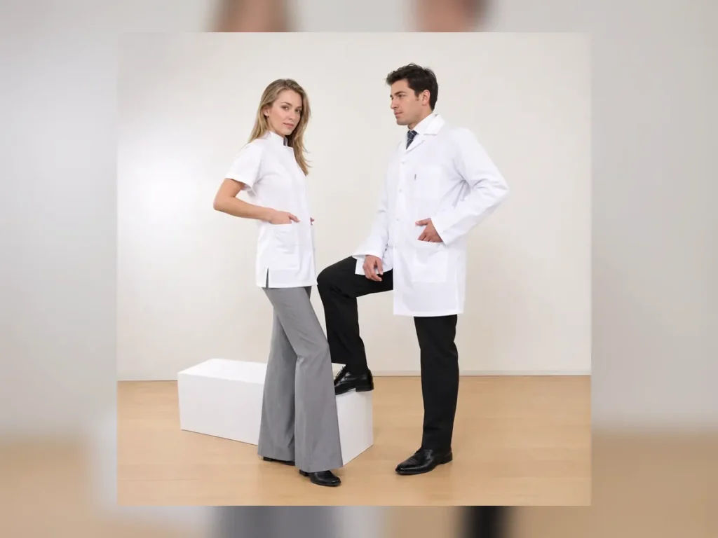 Men's Doctor Coat – Model 05 — Textile Project Supply