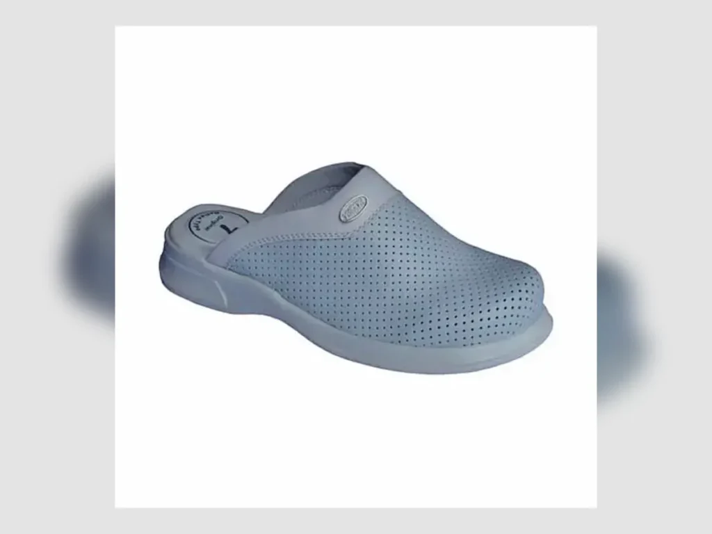 Classic White Perforated Unisex Medical Clog — Textile Project Supply