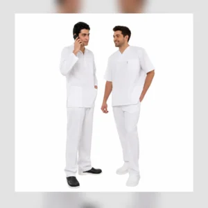 Men's Alpaca-Fabric Doctor Coat Set – Shawl Collar