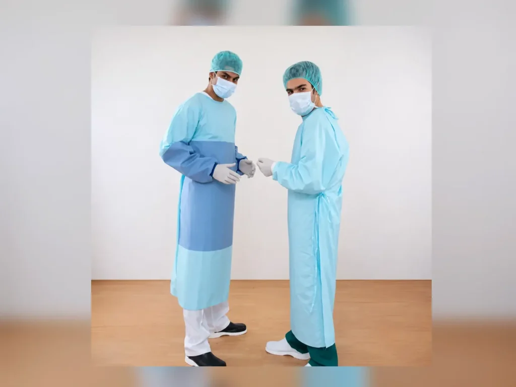 Reusable Antistatic Surgical Shirt – Model 02 — Textile Project Supply