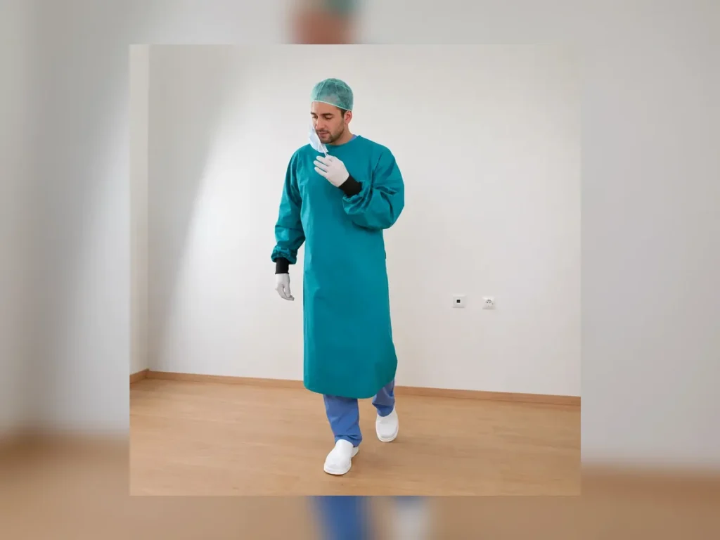 Reusable Linen Protective Surgical Gown — Textile Project Supply